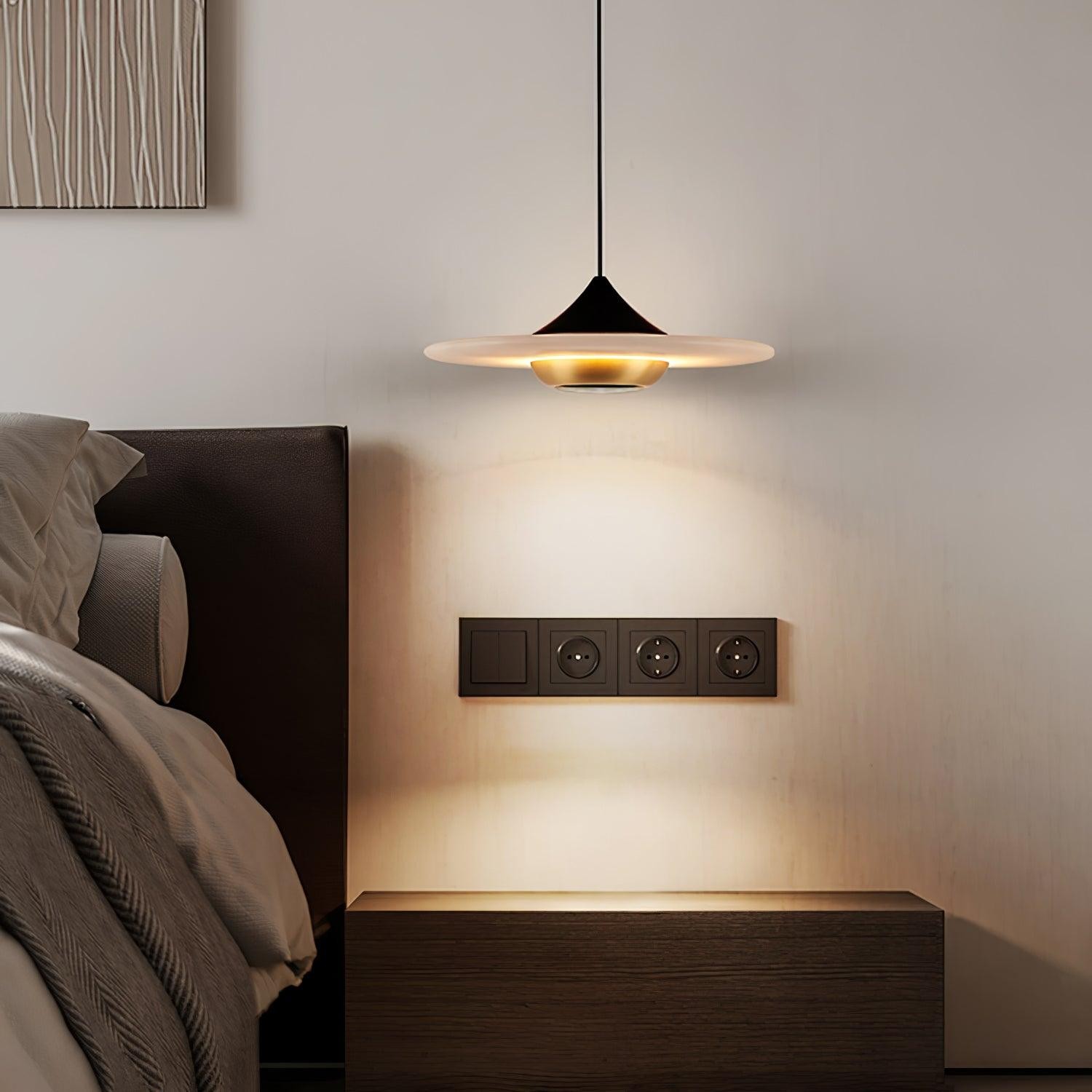Flying Saucer Marble Pendant Lamp K391
