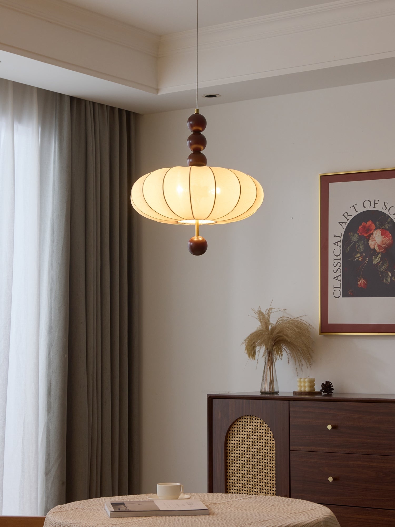 Adelaide Fabric Pendant Light D350
