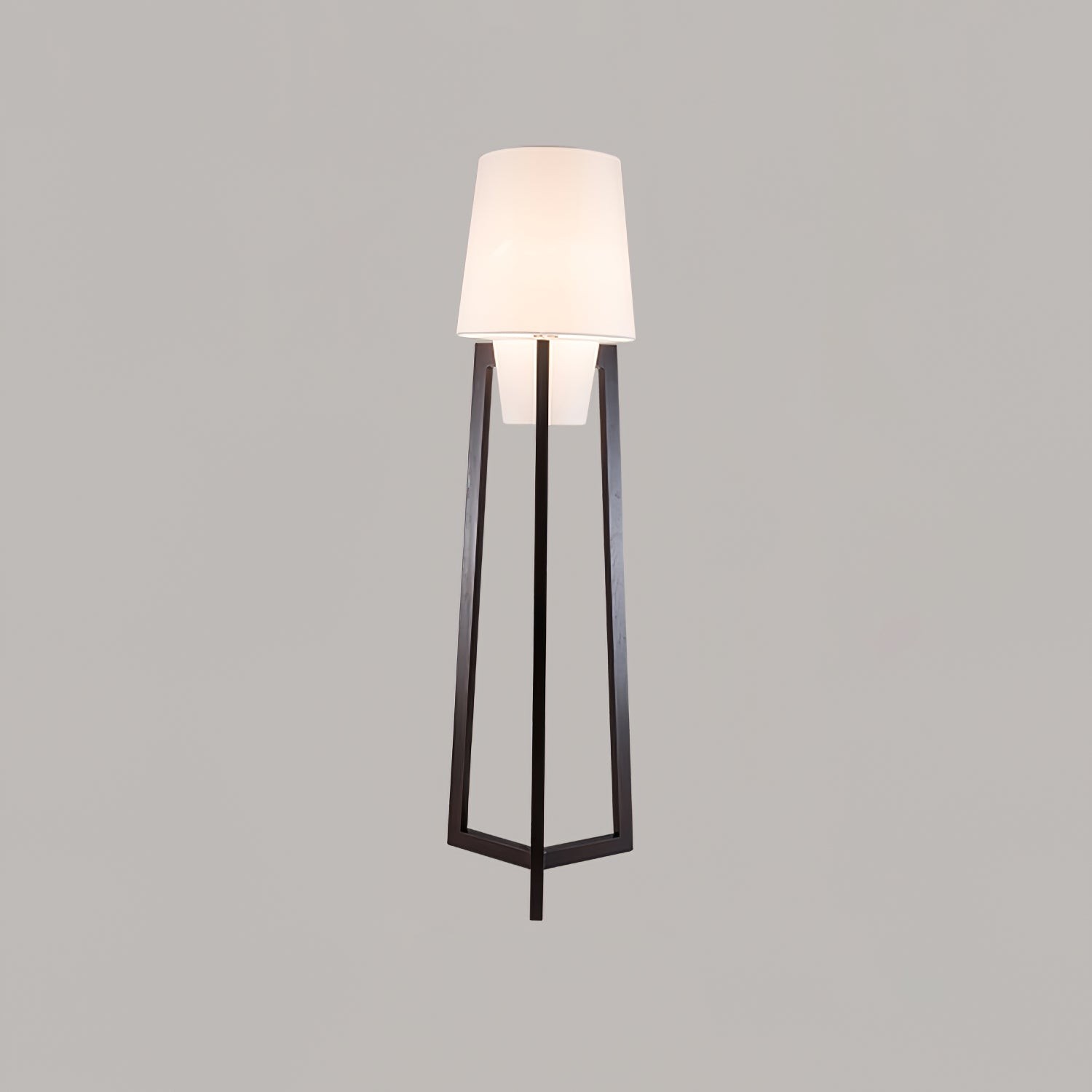 Modern Simple Chinese Style Solid Wood Floor Lamp K443
