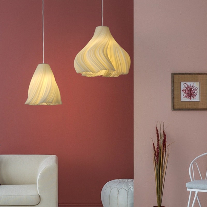 Modern 3D Printed Flower Pendant Light K129