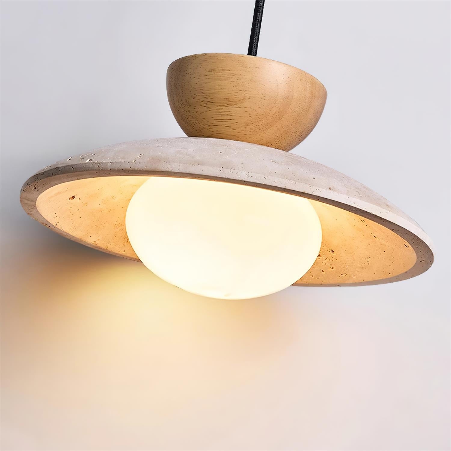 Tia Travertine Pendant Lamp D07