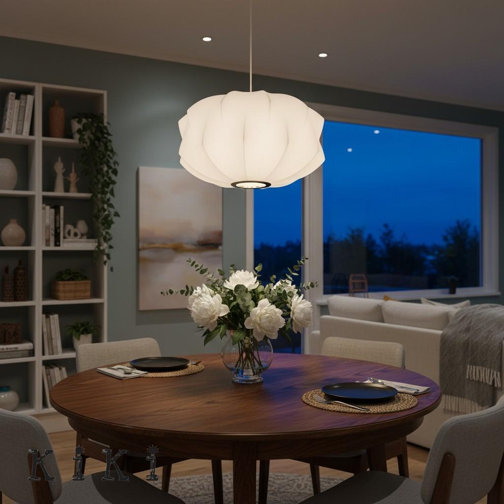 Classic Nelson Pendant Lamp - Lightweight Geometric Pendant Light for Home Spaces