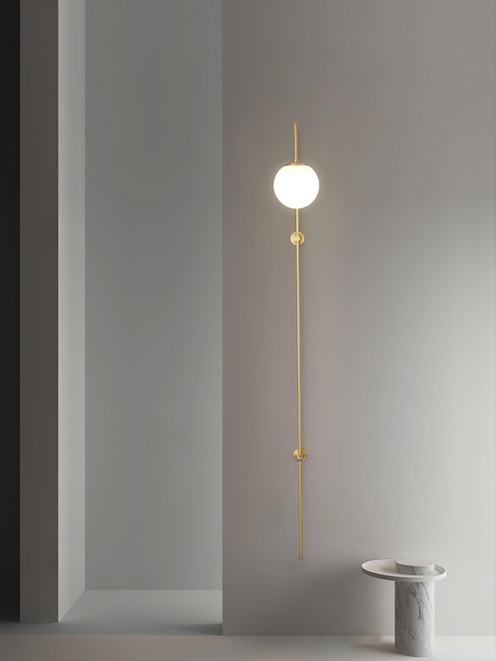 Globe Brass Wall Sconce K410