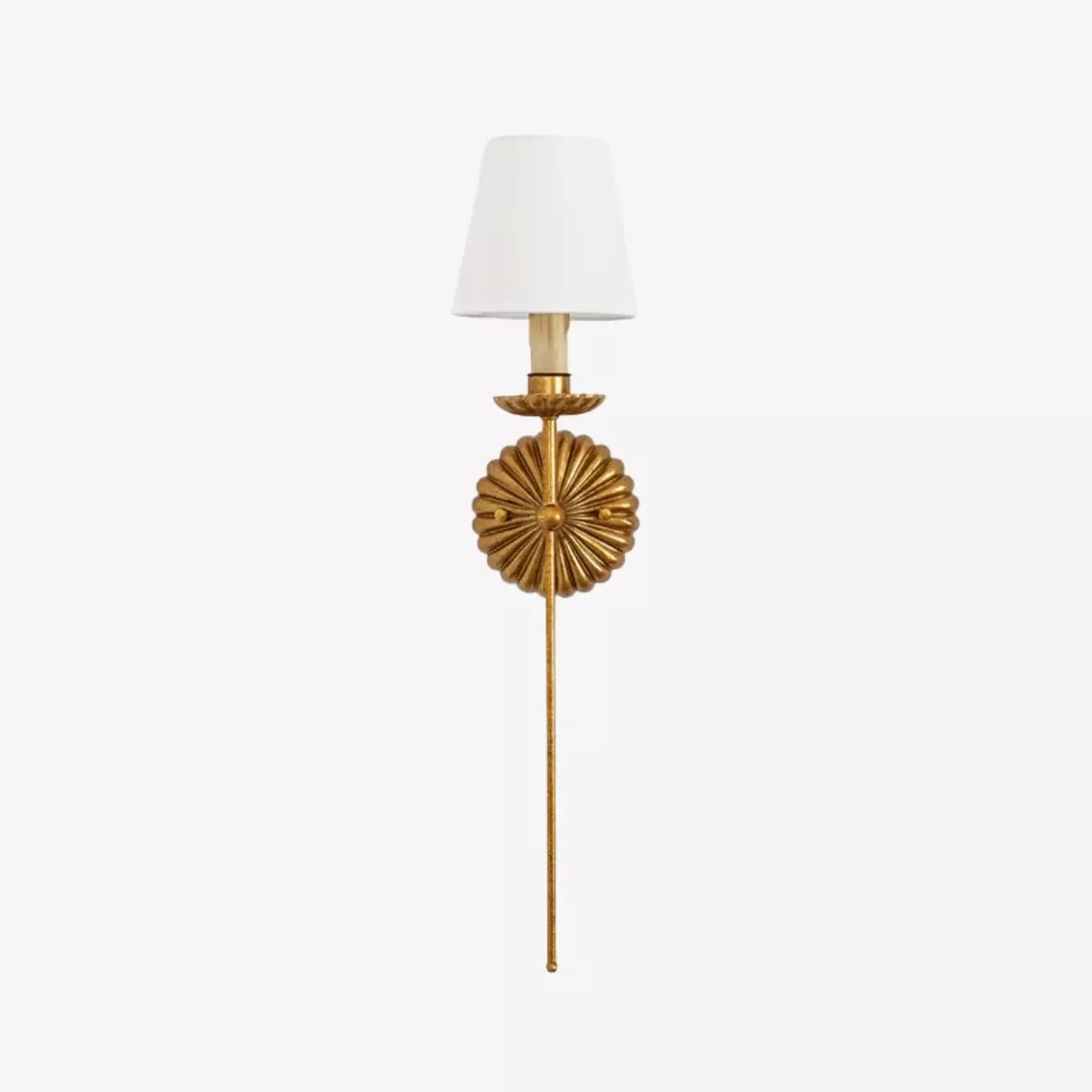 Catina Metal Wall Sconce with Fabric Shade – Stylish Accent Lighting for Home K1181