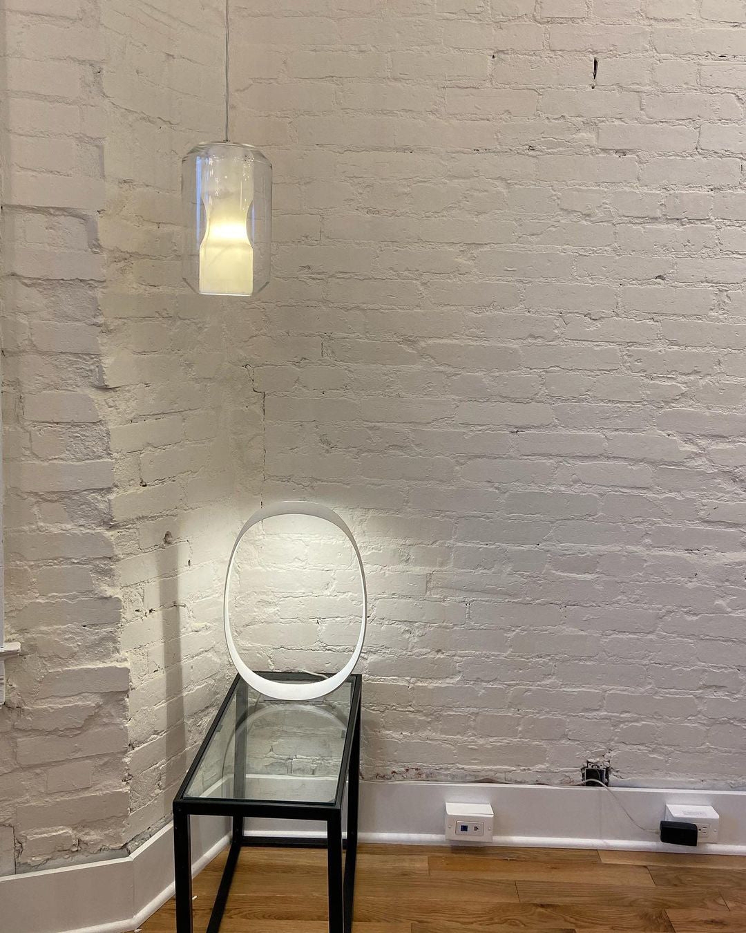 Glass Alabaster Pendant Lamp D444