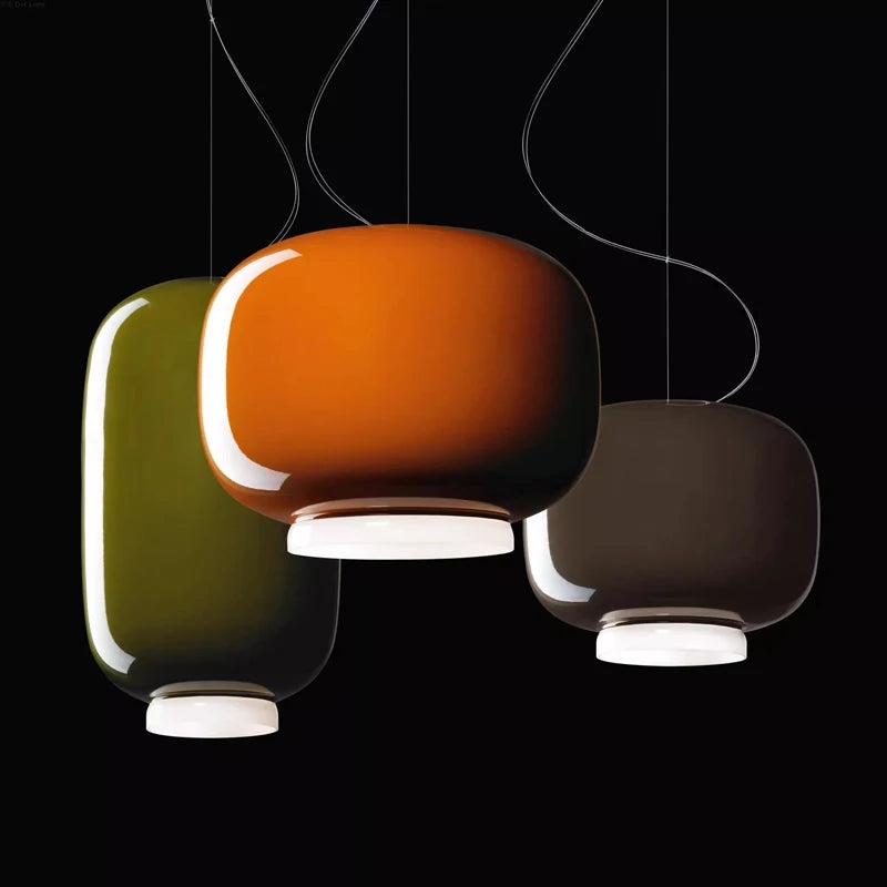 Chouchin Suspension Modern LED Glass Pendant Lamp D949