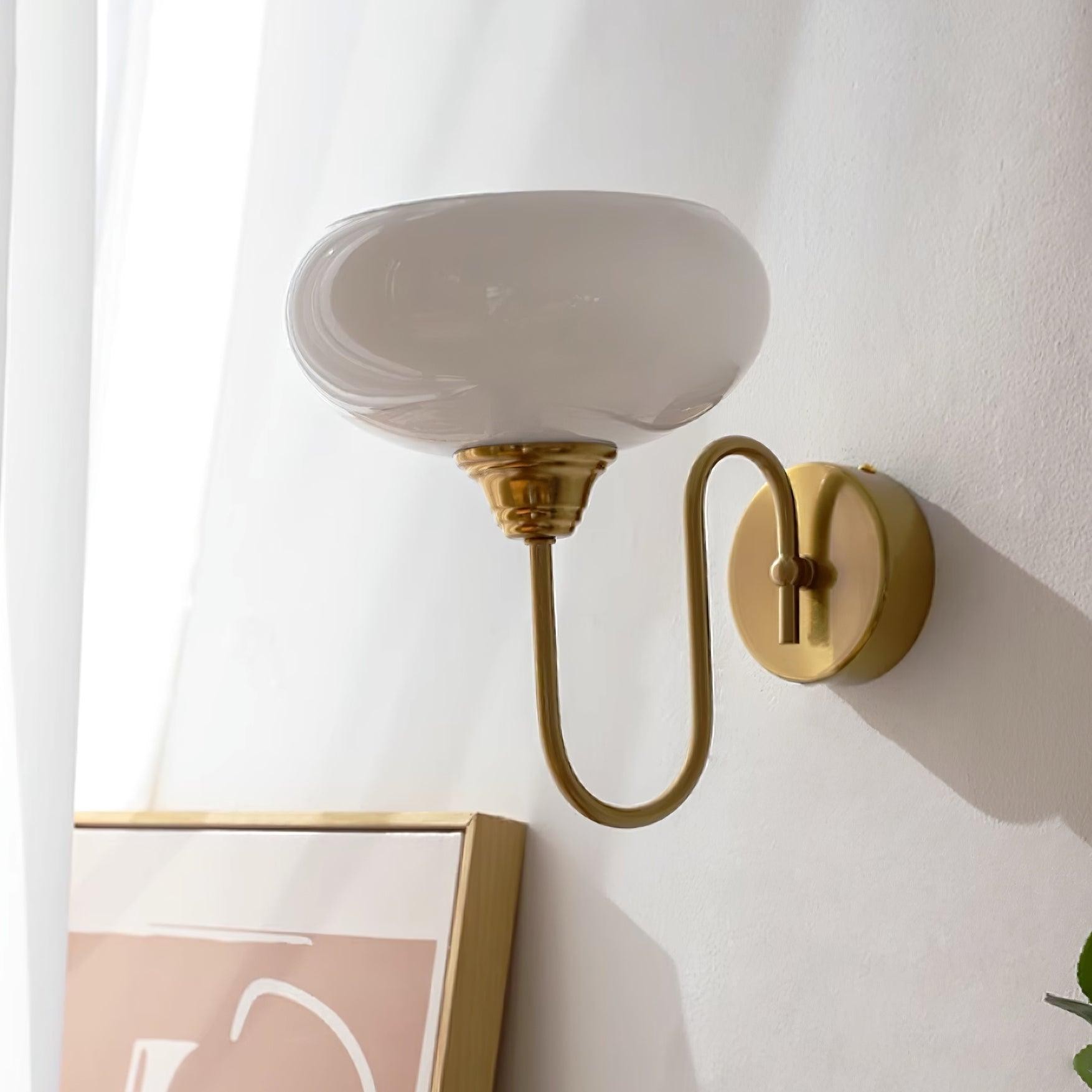 Modern Glass Geometry Wall Light for Living Room K549