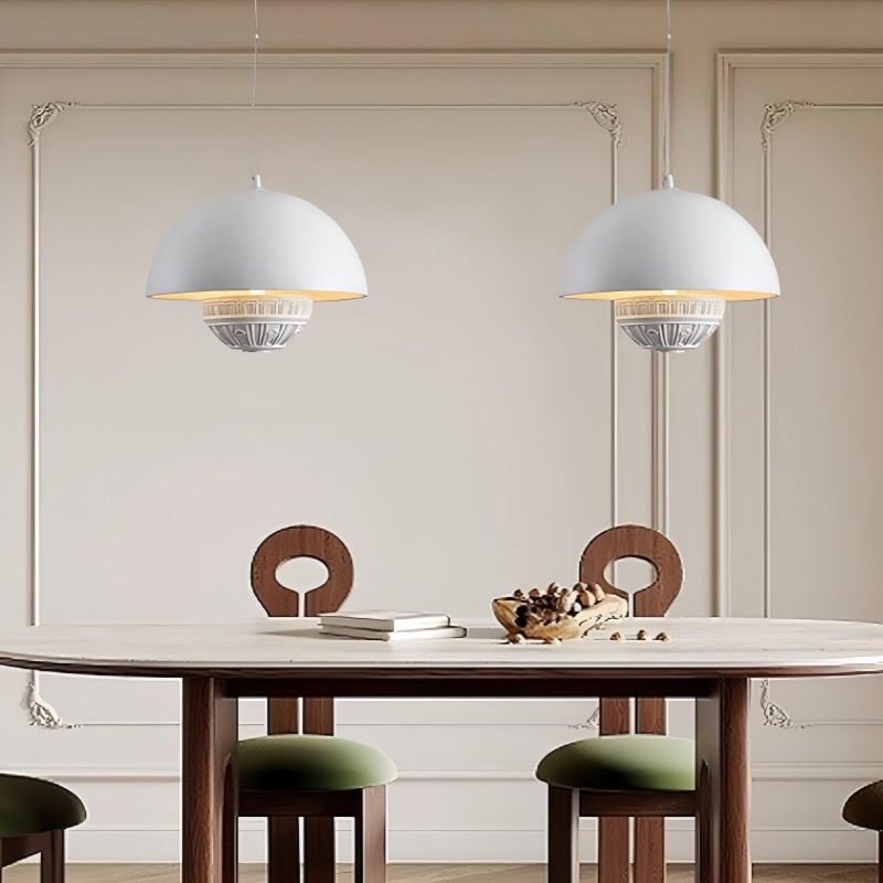 Semi Circular Metal Pendant Lamp K553