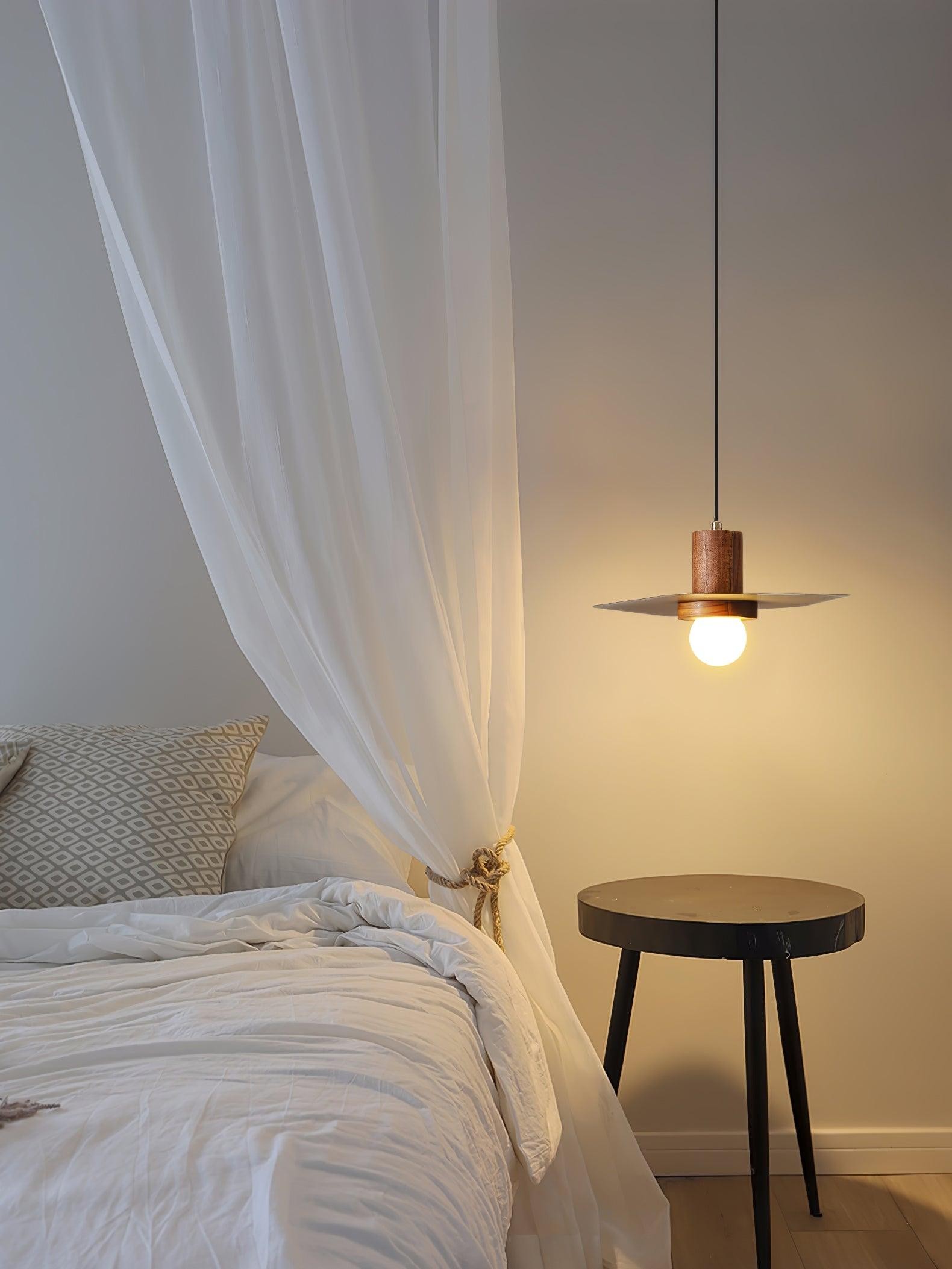 Walnut Copper Jupiter Pendant Lamp K833