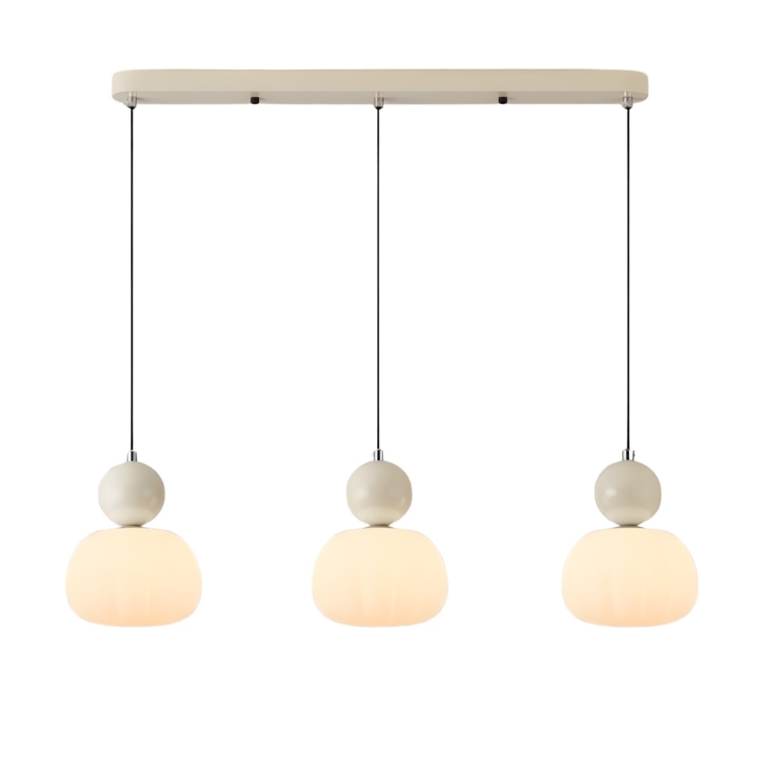 Ornavigo Round Bauhaus Pendant Light - Modern Lighting for Dining Living and Bedroom K37