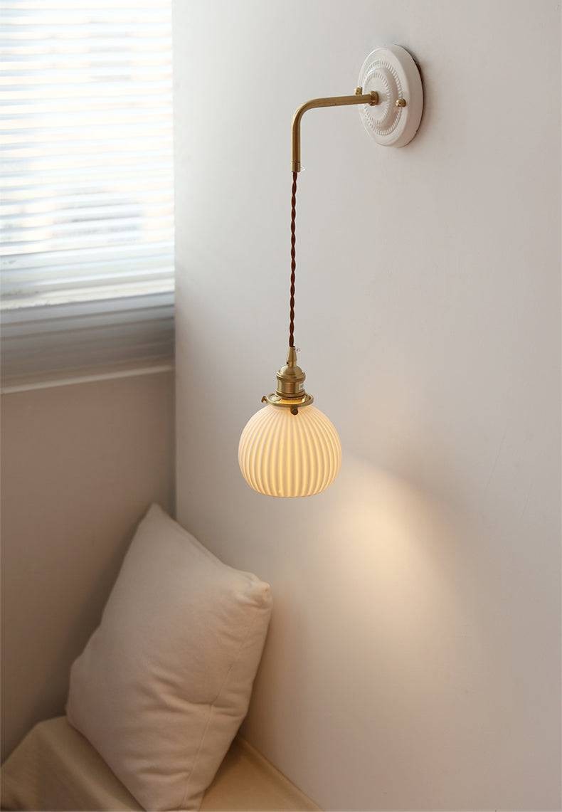 Decorative Ceramic Plate Wall Sconce K1561