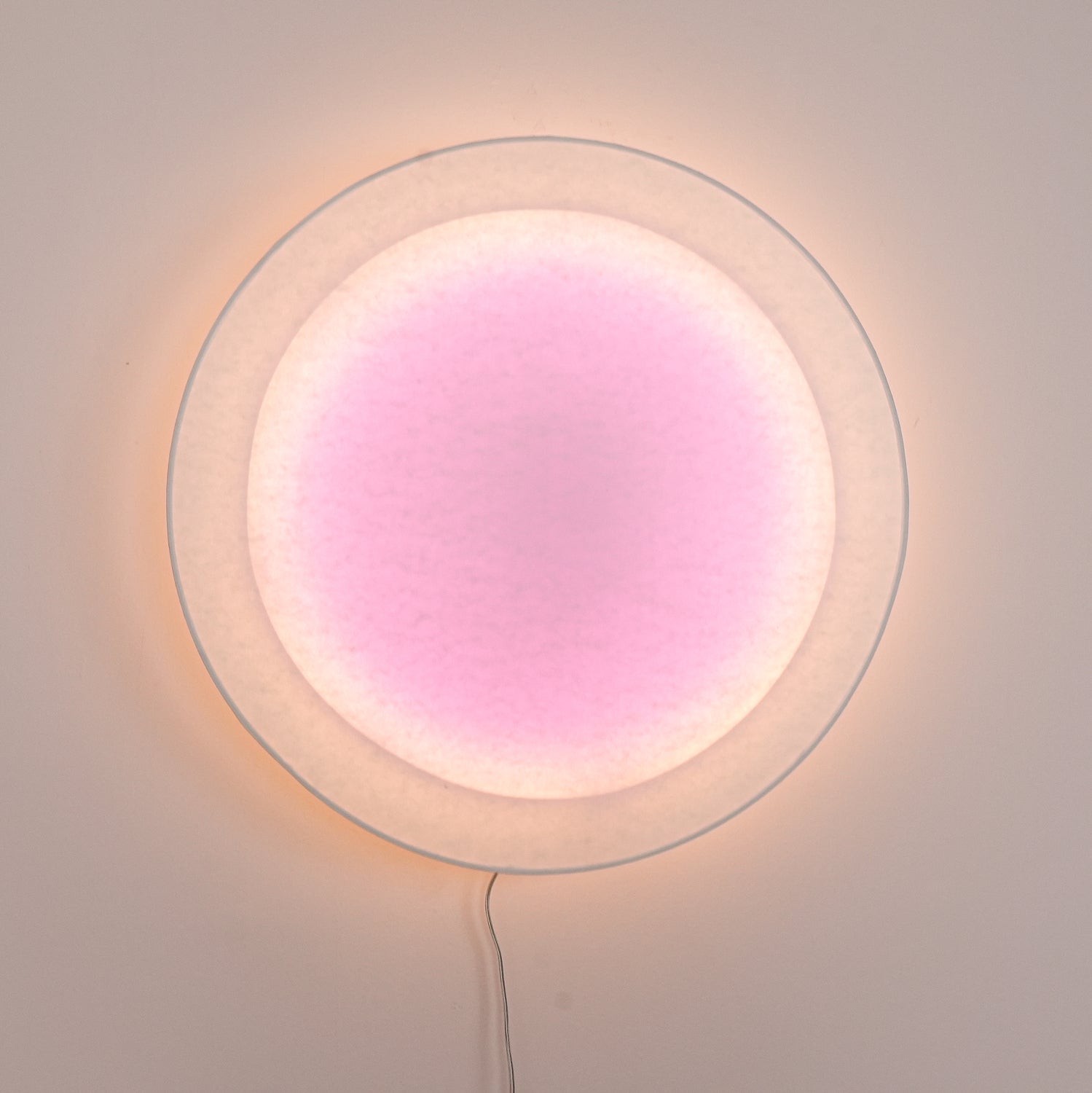Modern Simple Plug-In Round Wall Lamp K867