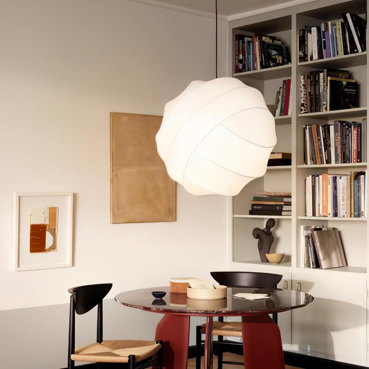 Wabi-Sabi Style Fiber Cocoon Pendant Lamp K732