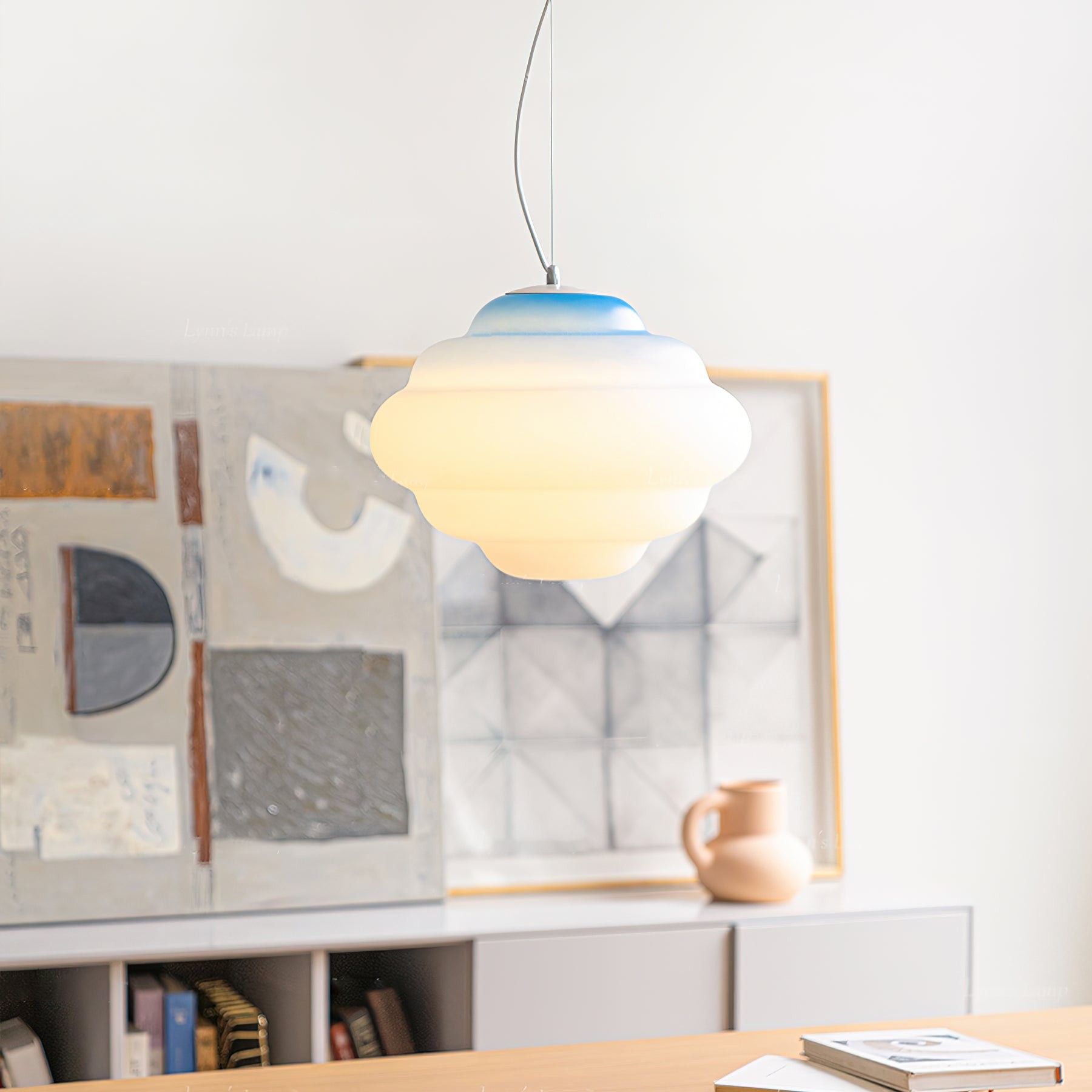 Gradient Cloudy Pendant Lamp K413
