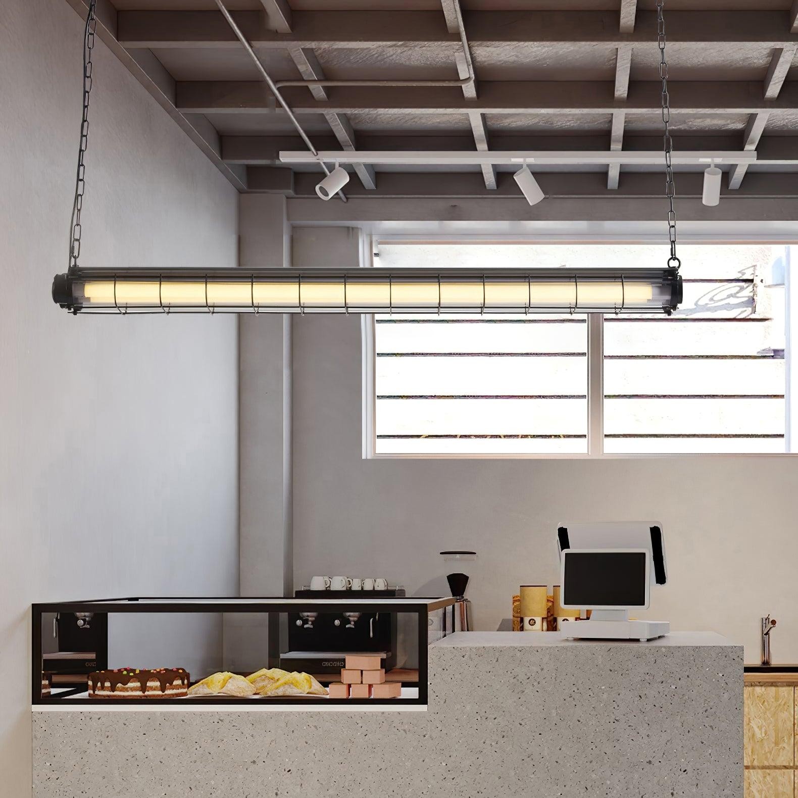 Industrial Linear Cage Chandelier K903