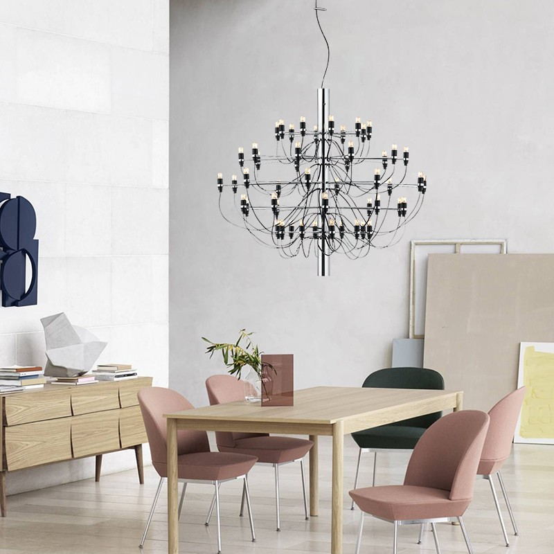 Modern 2097 Chandelier - Elegant Statement Lighting for Dining Areas