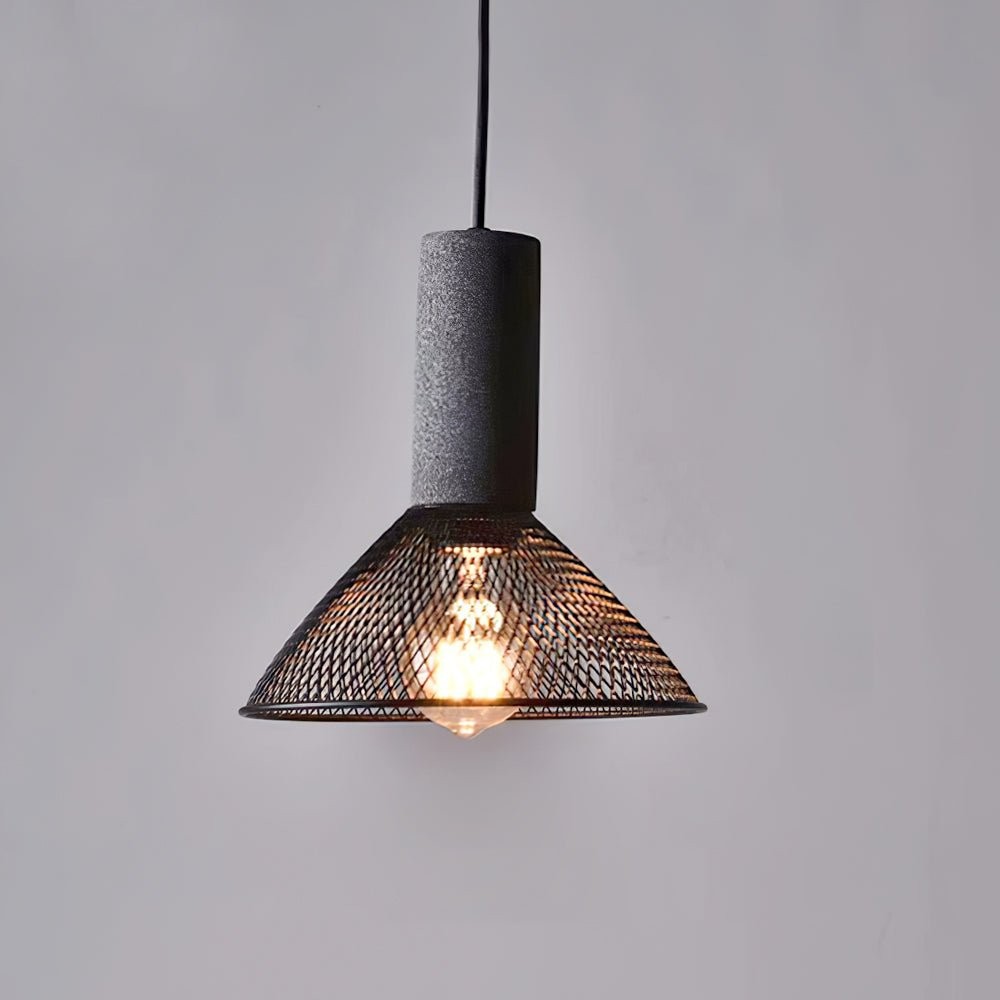 Cement Mesh Pendant Light K308