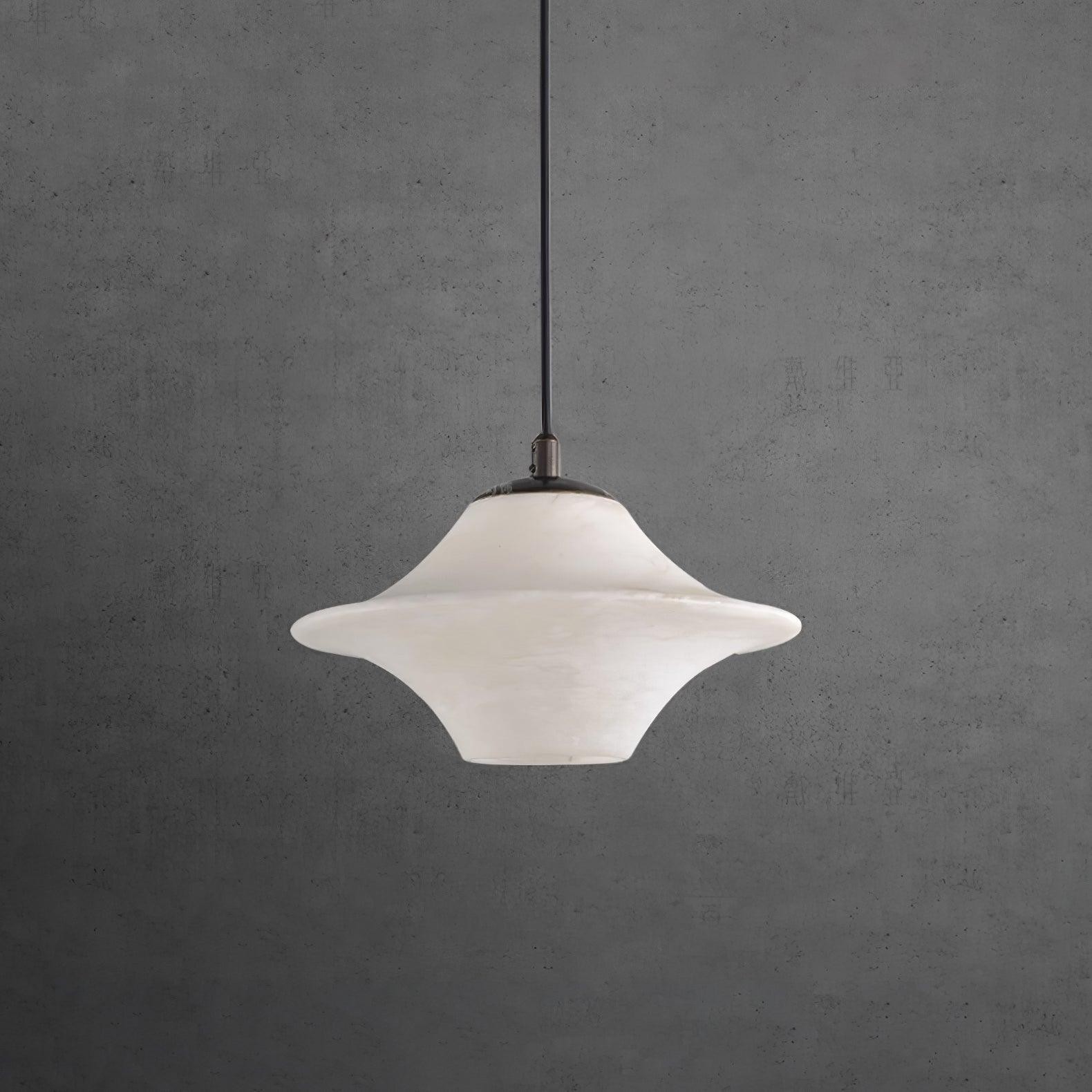Saucer Alabaster Pendant Light K658