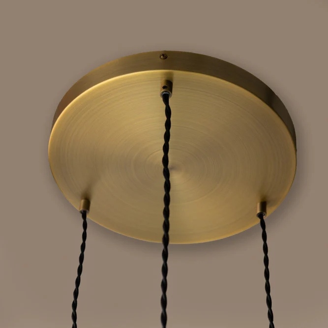 Aridia Palm Leaf Cluster Pendant Light Artistic Glass Pendant for Hallway Kitchen and Lounge K2318