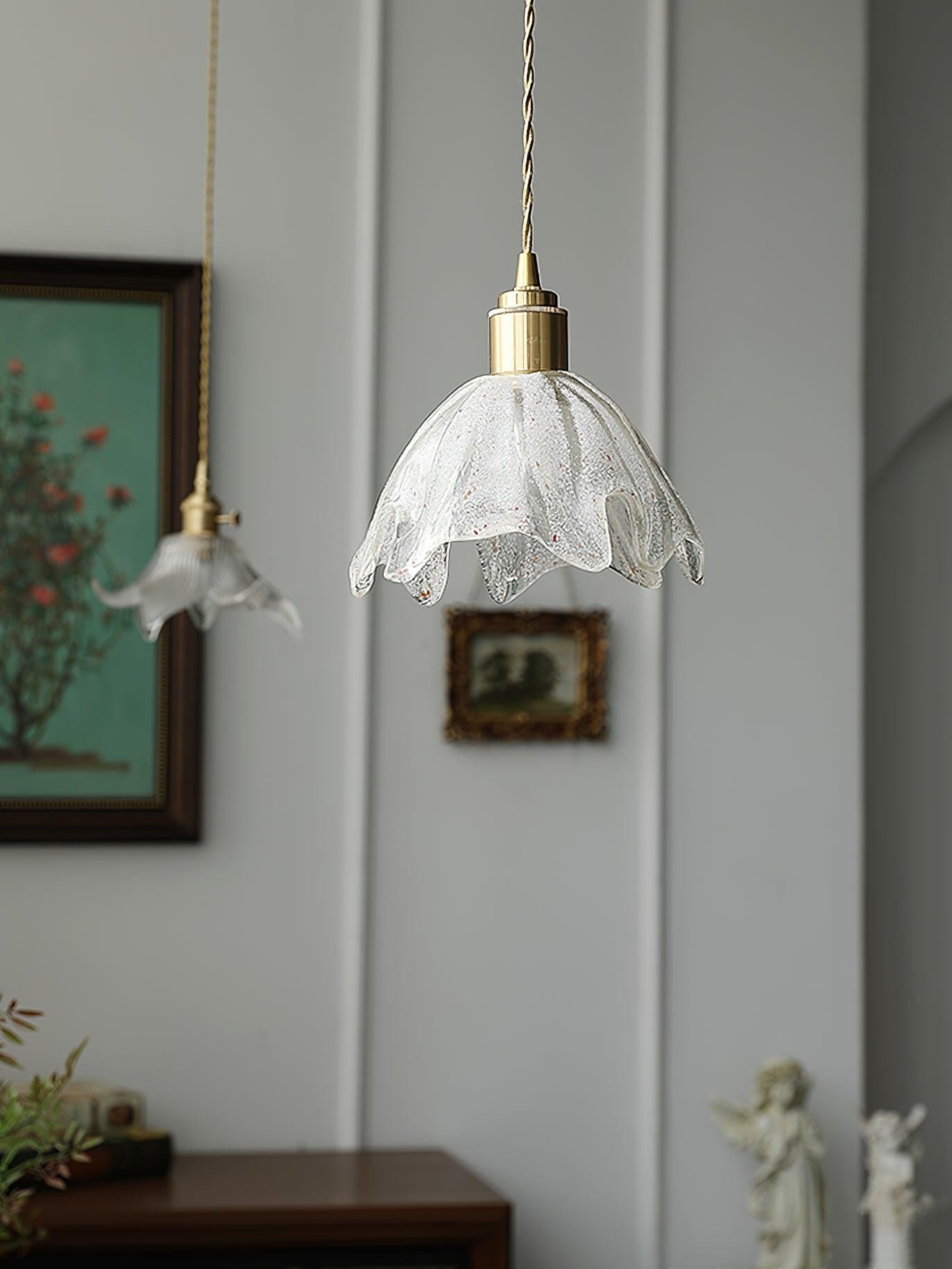 Lotus Crystal Small Pendant Light K464