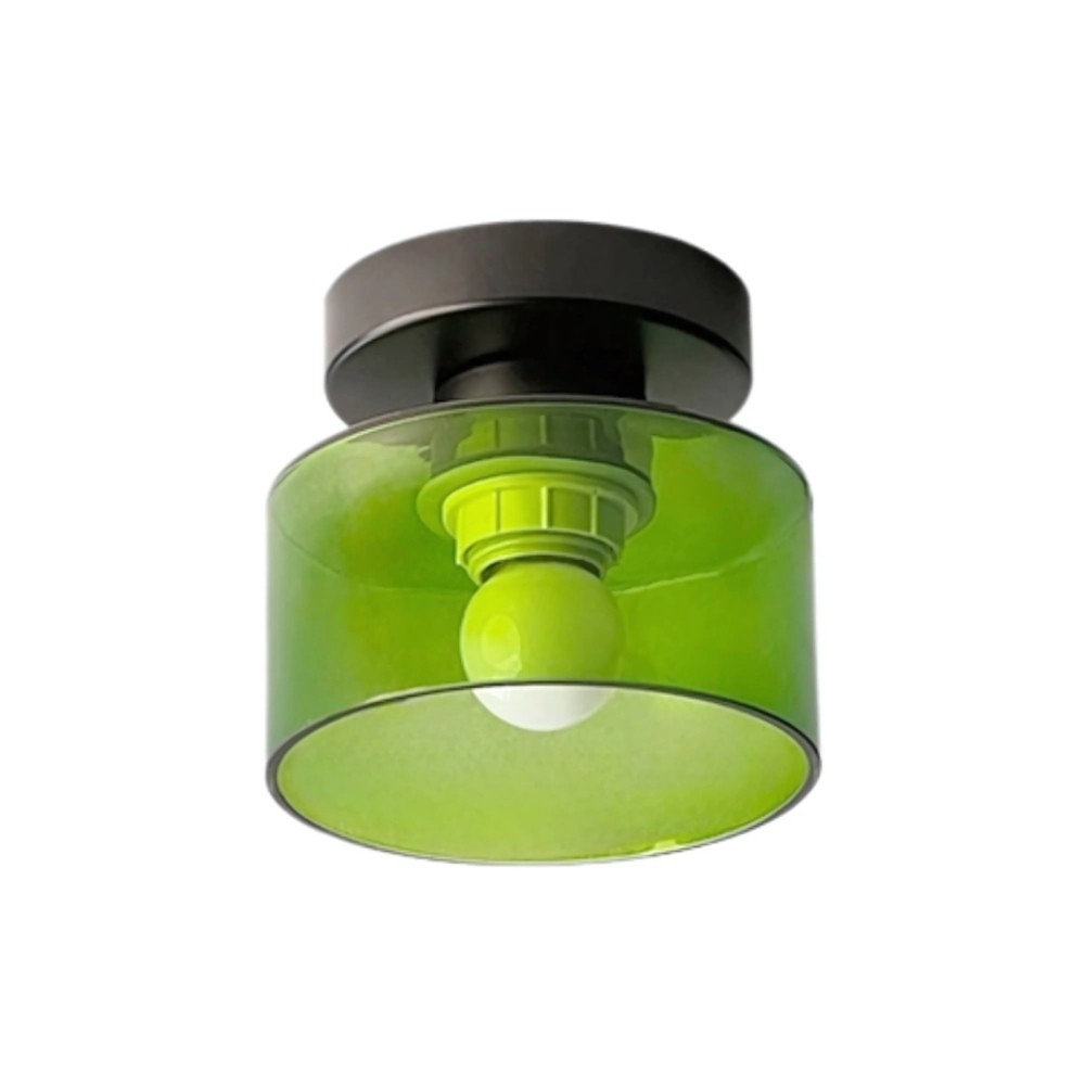 Morandi Cylinder Ceiling Light - Minimalist Flush Mount for Indoor Spaces K893
