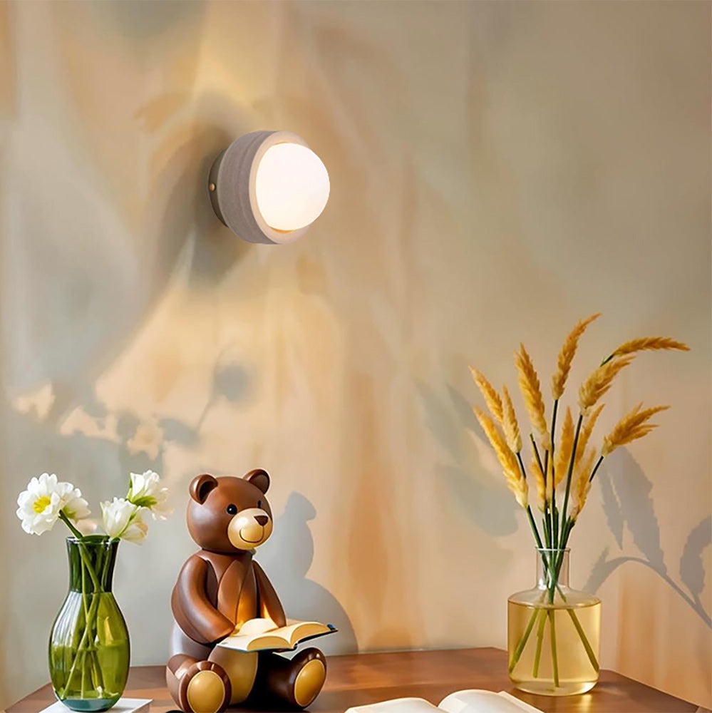 Pearla Travertine Wall Lamp D655