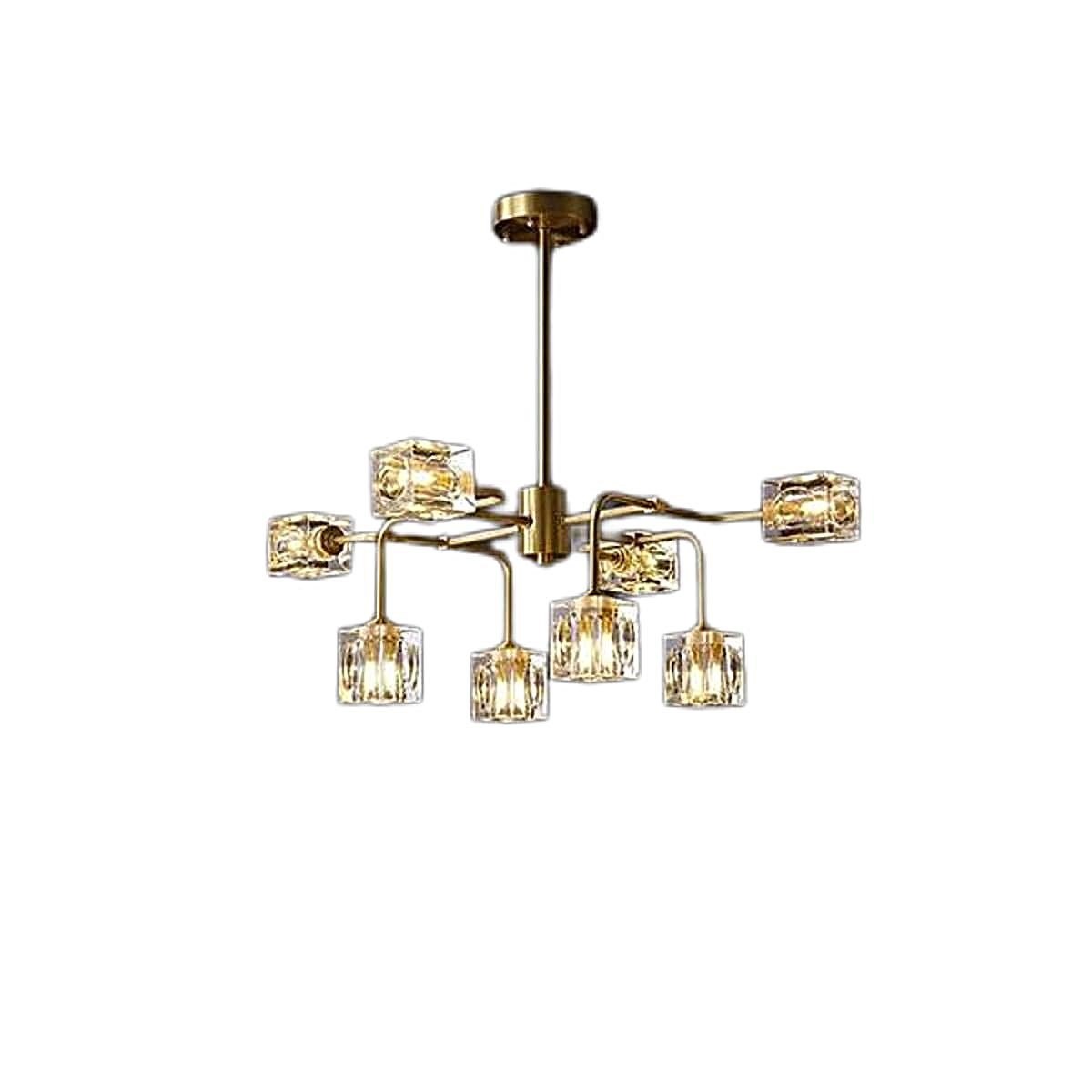 Square Crystal Chandelier/Brass Crystal Chandelier