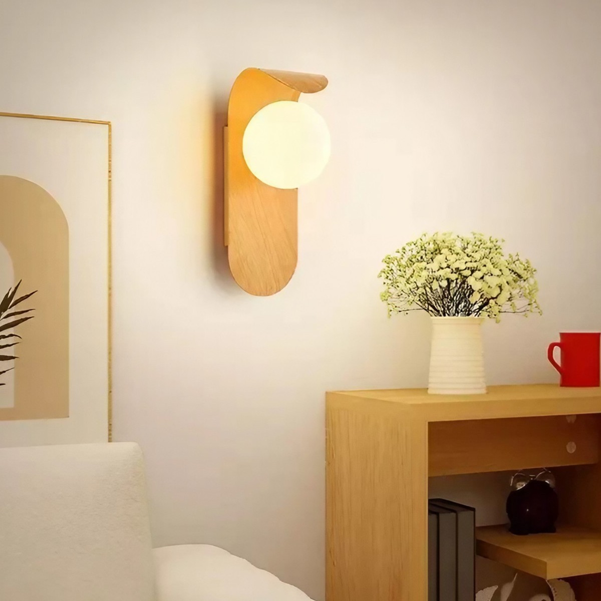 Wabi-sabi Style Fashion Wall Lamp K294