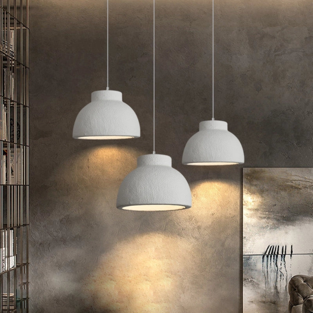 Nordic Bowl Minimalist Polystyrene Pendant Light D829
