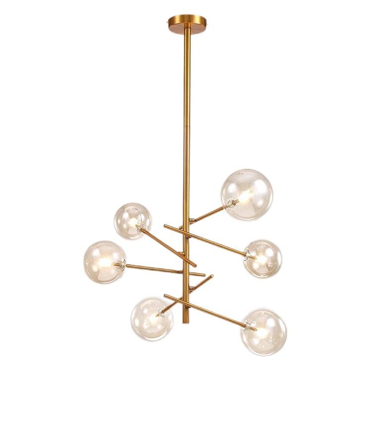 VERTICAL Ball Chandelier