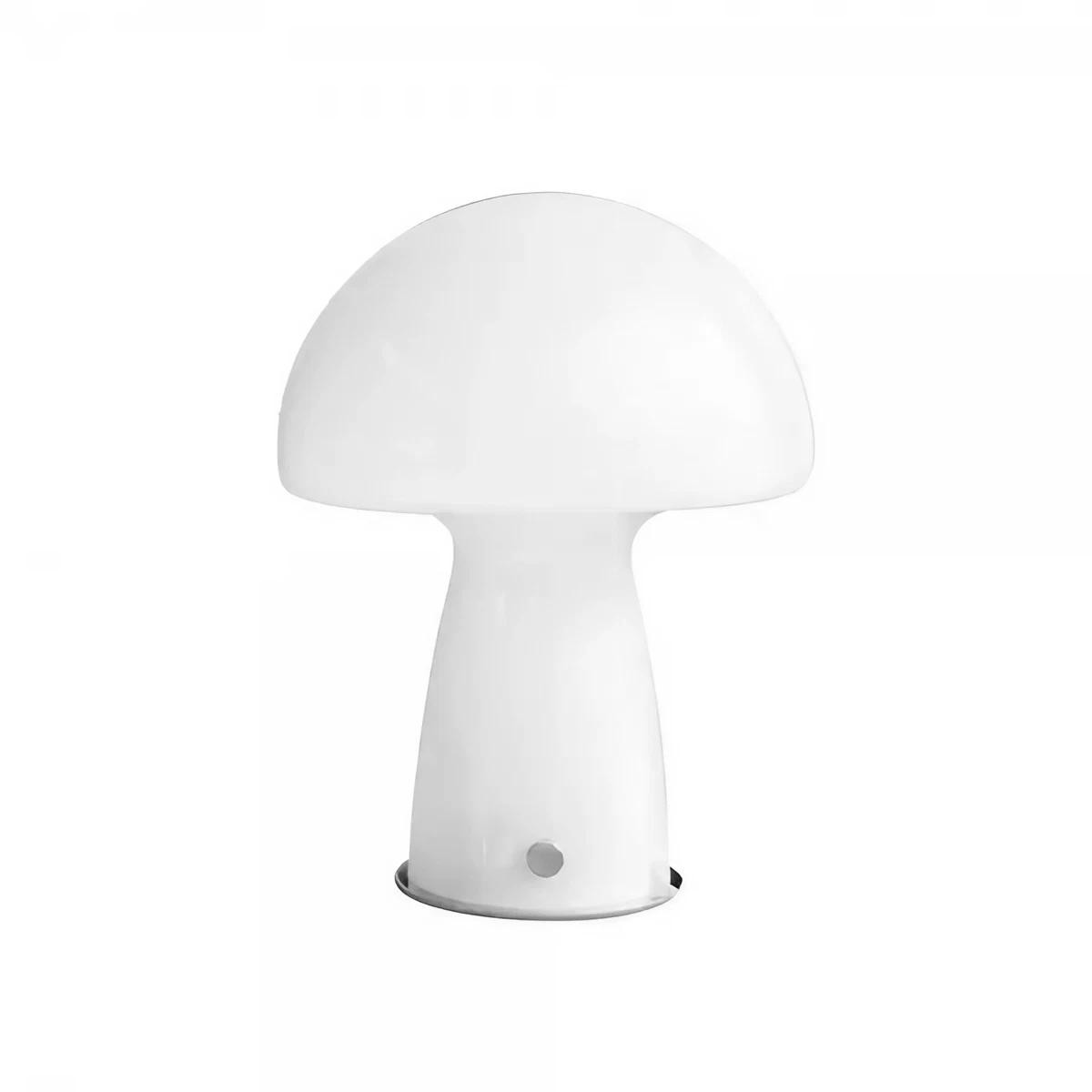 Modern Bauhaus Glass Mushroom Table Lamp K60