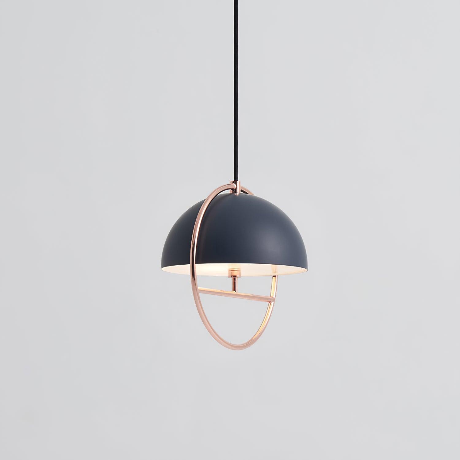 Nordic Hemispherical Ring Metal Pendant Lamp K426
