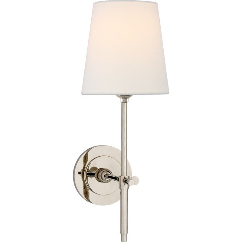 Bryant Minimalist Fabric Shade Wall Lamp - Modern Lighting Solution for Hallway and Bedroom K1559