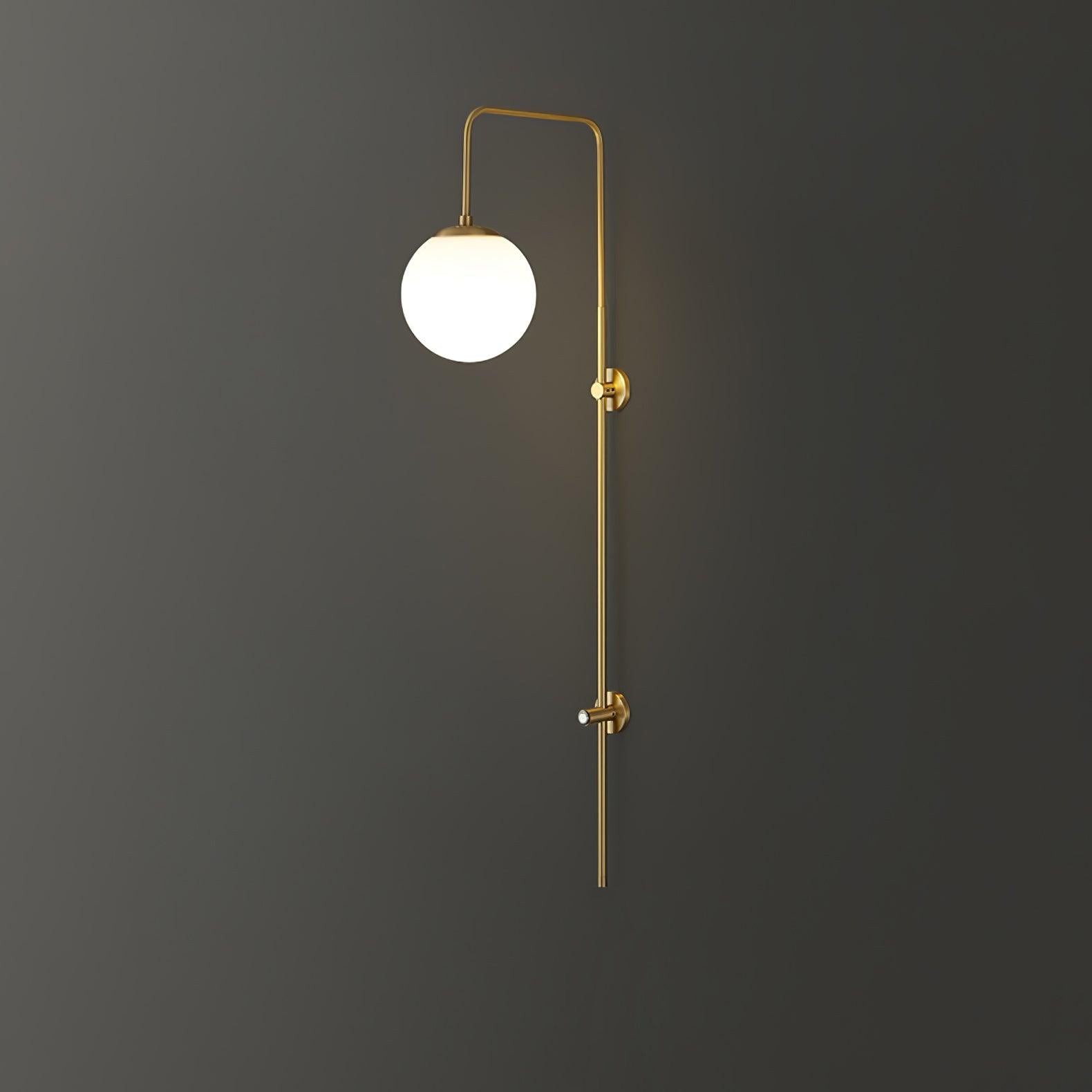 Globe Brass Wall Sconce K410