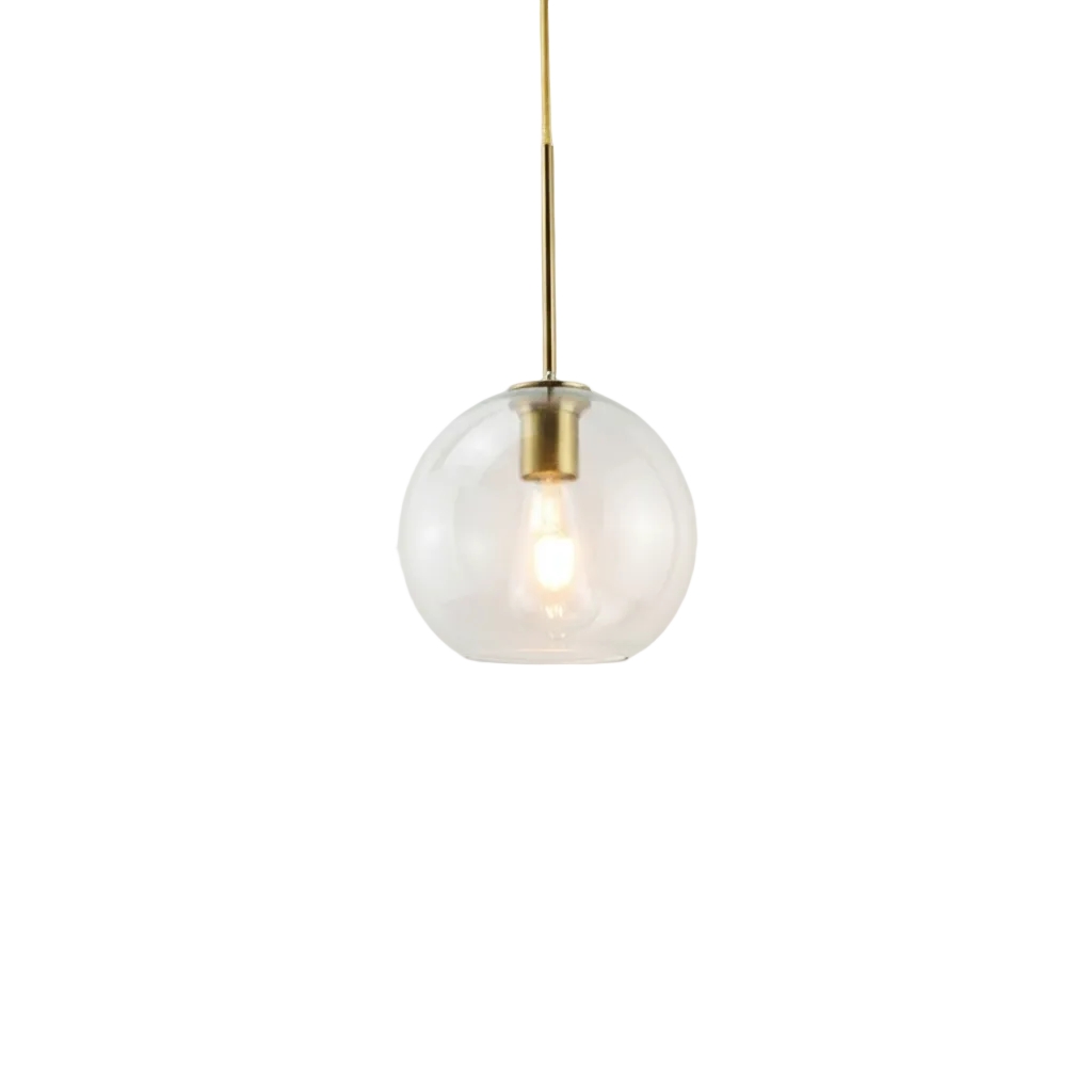 Solara Nordic Spherical Glass Pendant Light D943