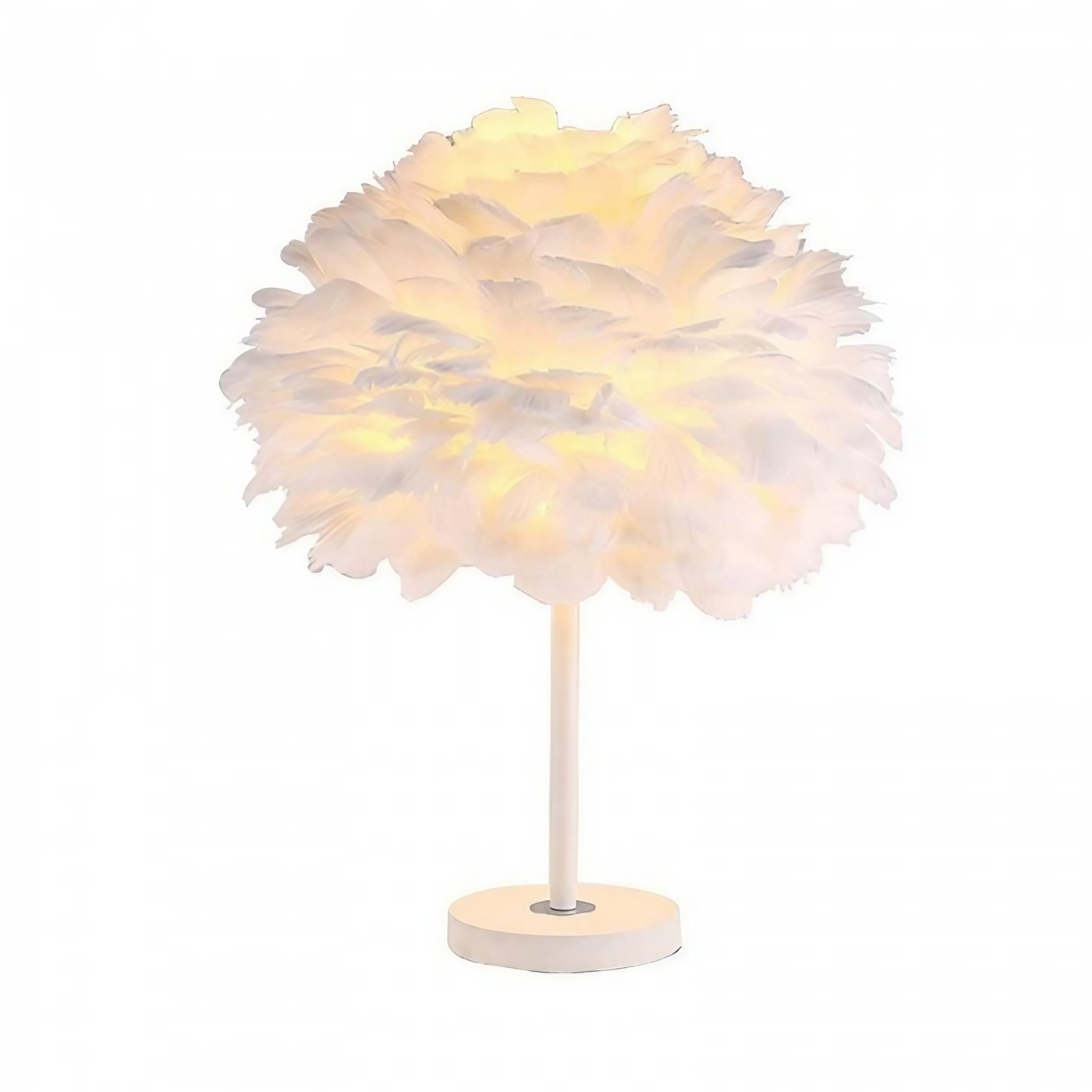 Nordic Style Feather Table Lamp K208