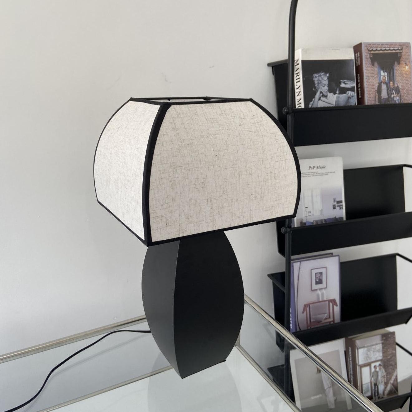 Retro Metal Mushroom Fabric Table Lamp K430
