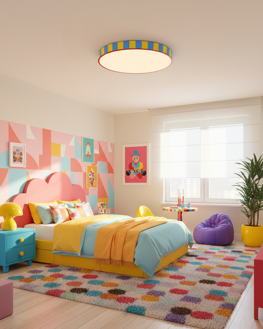Modulo Stripe Ceiling Lamp D342