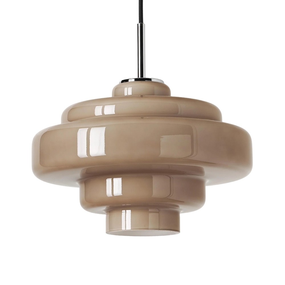 Koloro Bauhaus Glass Pendant Light – Mid-Century Inspired Design for Dining Area or Kitchen K1122