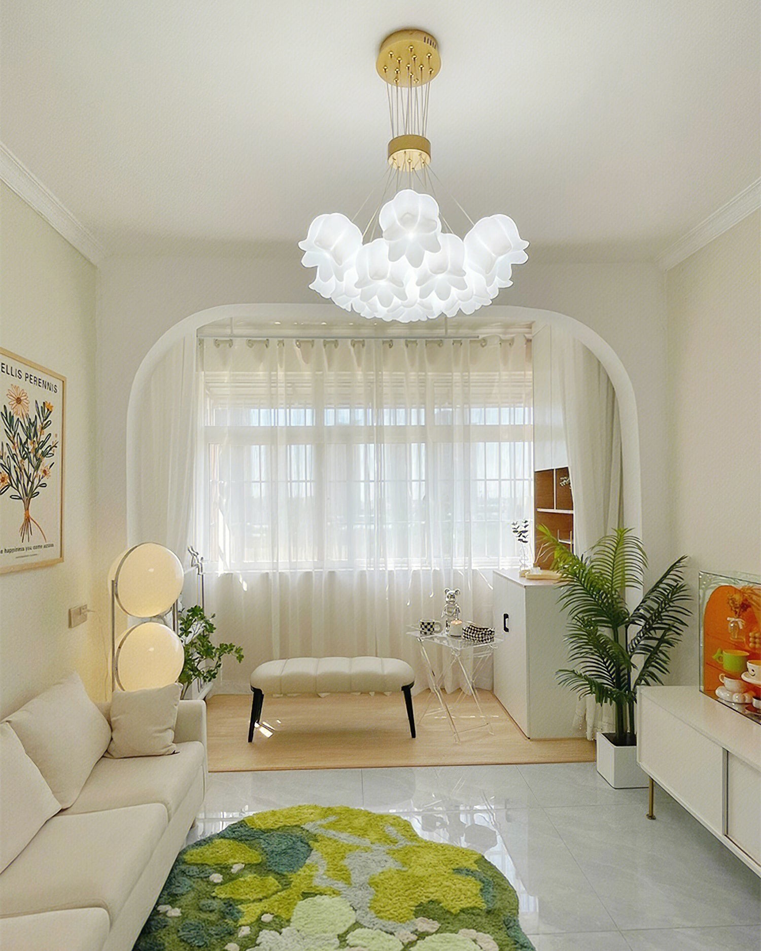 Lily Of The Valley Chandelier K1045