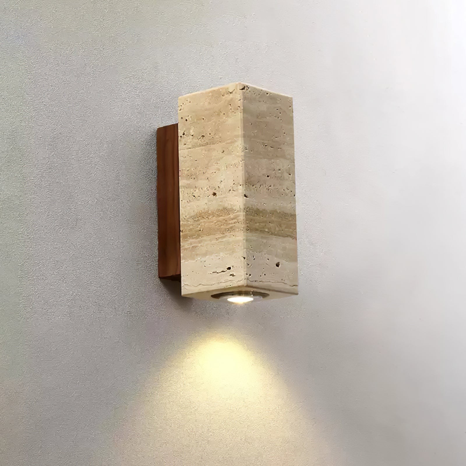 Vintage Marble Travertine Wall Lamp K264