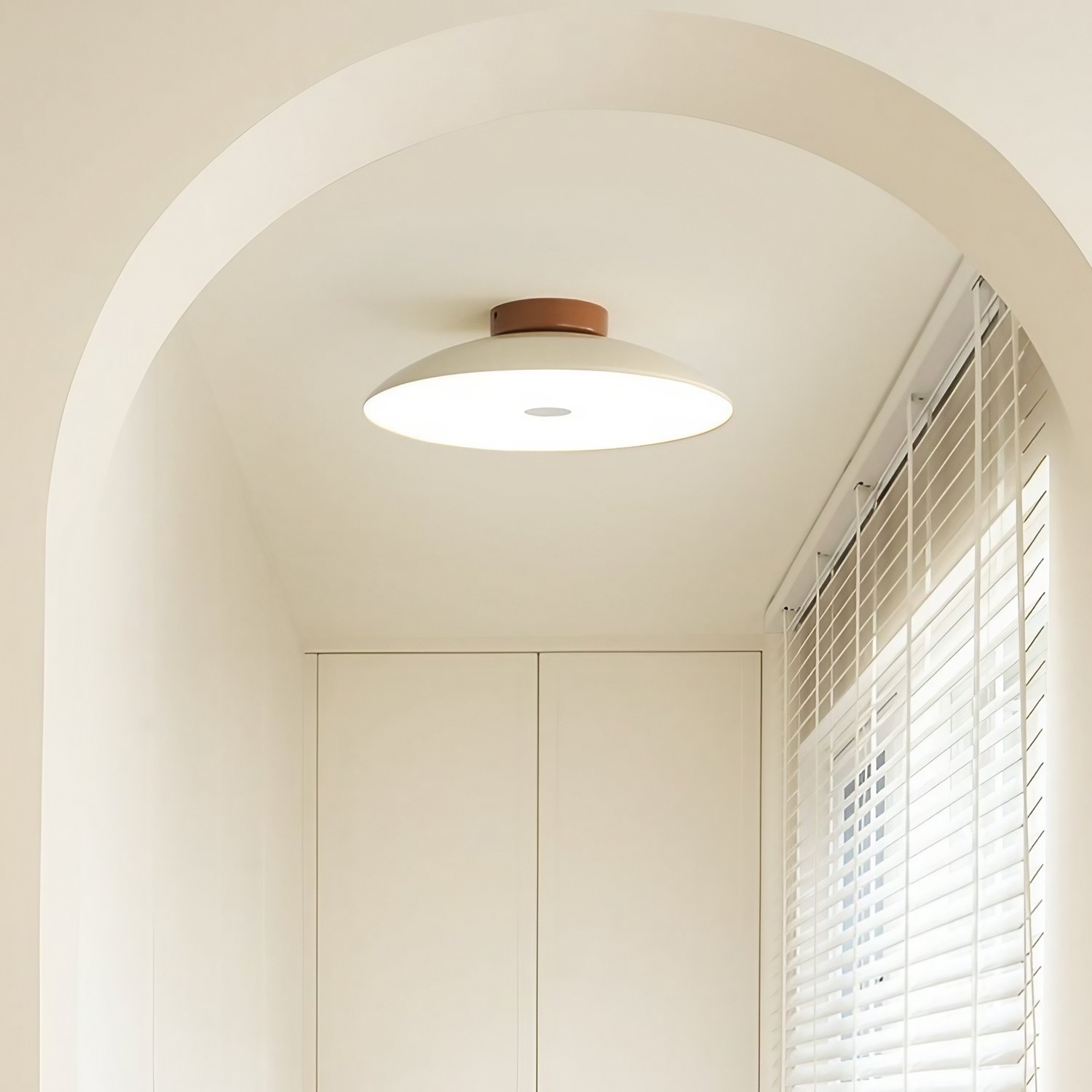 Nordic Cream Led Iron Aisle Ceiling Light K210