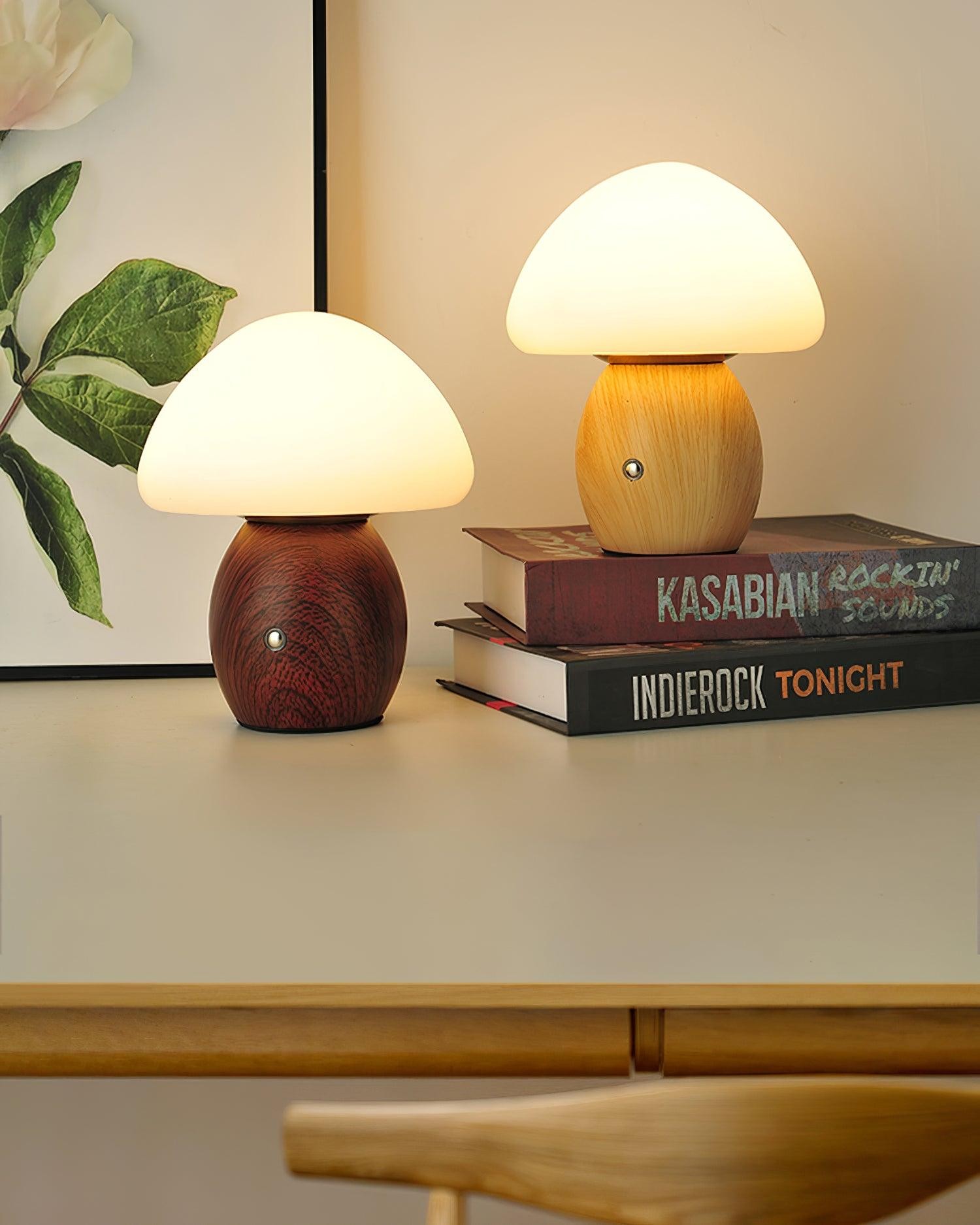 LED Mushroom Touch Lamp Dimmable Table Lamp K534