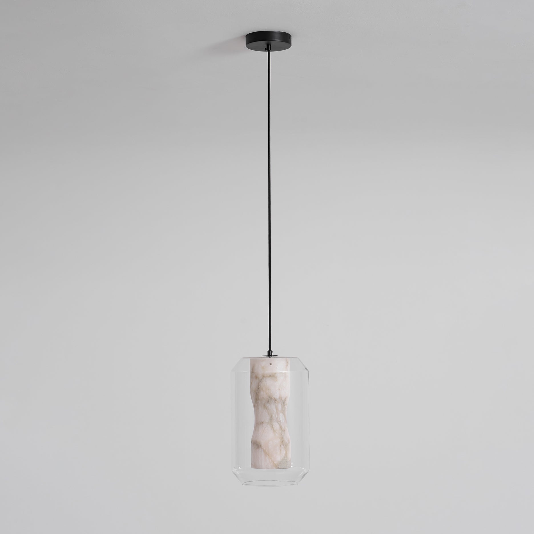 Glass Alabaster Pendant Lamp D444