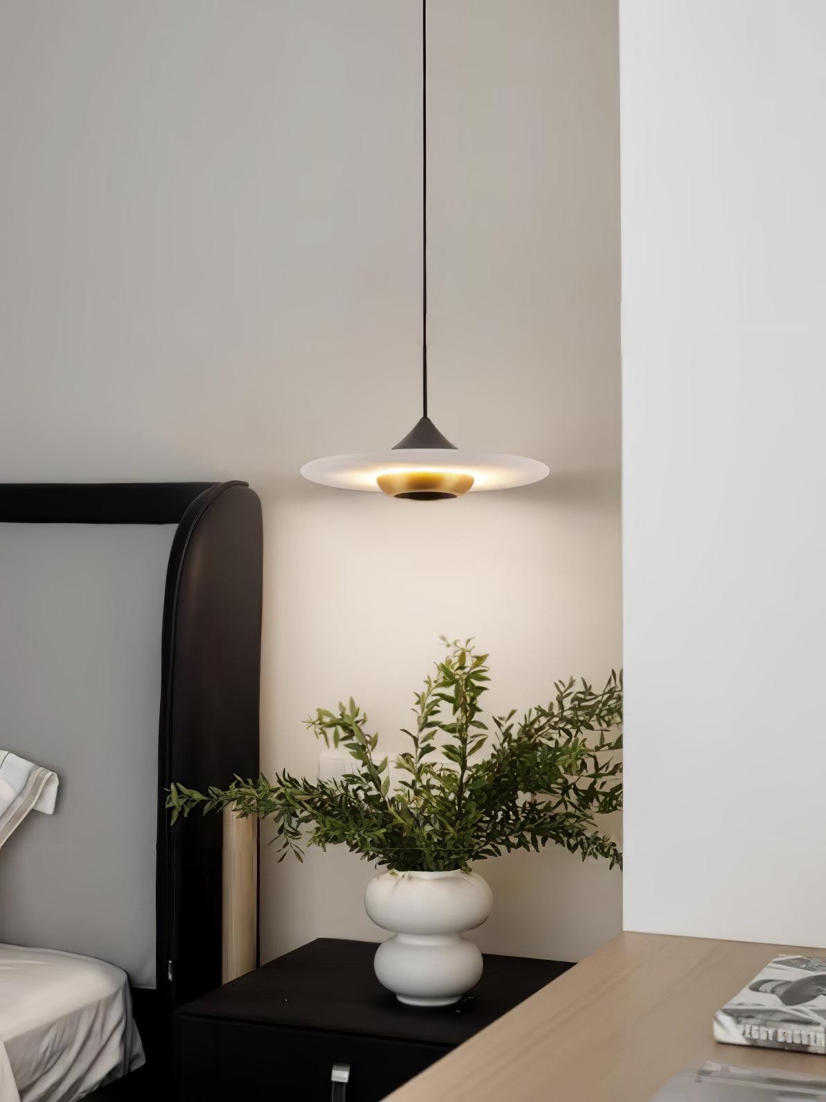 Flying Saucer Marble Pendant Lamp K391