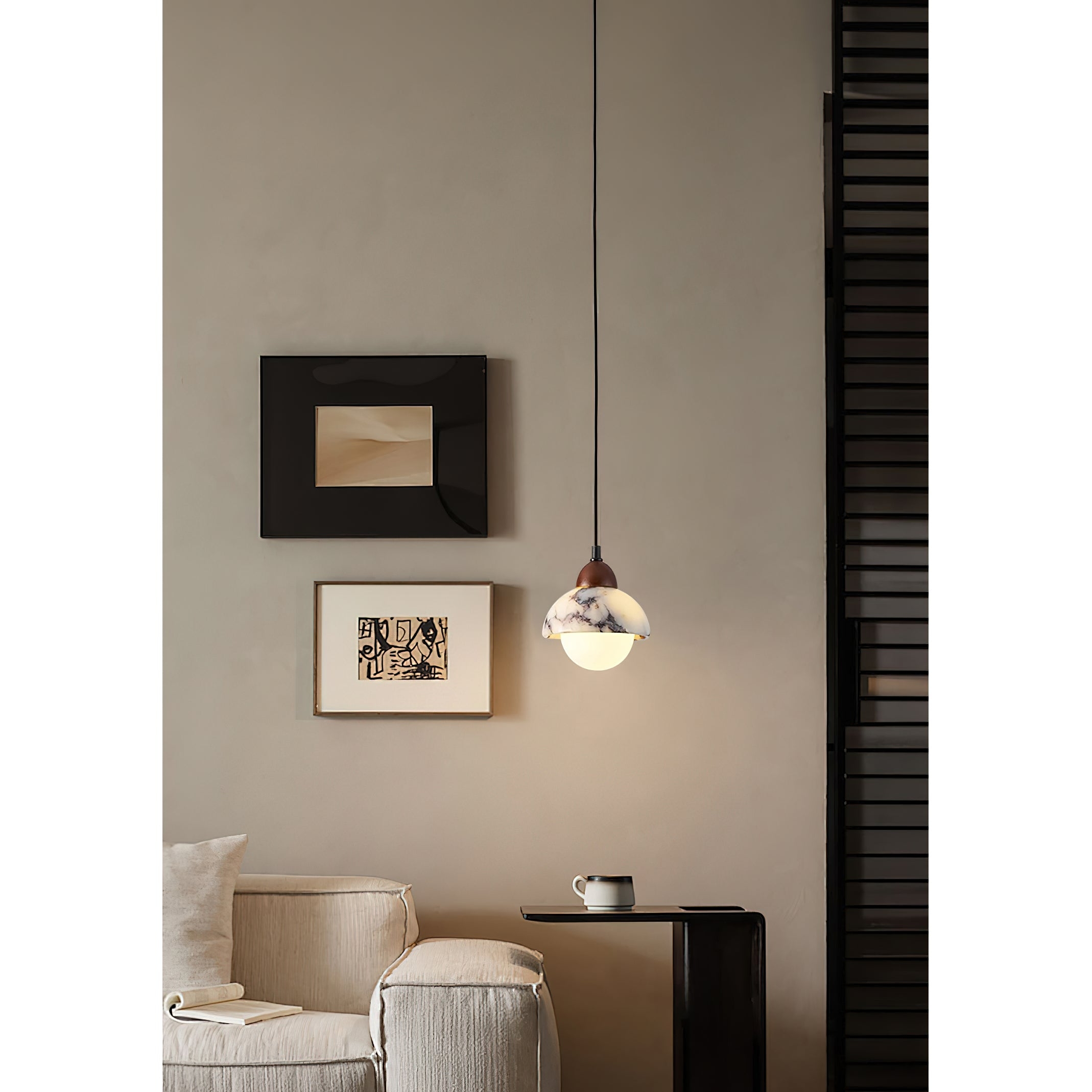 Polaris Marble Pendant Lamp D652