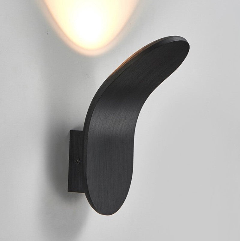 Contemporary Scandinavian Aluminum Arch LED Wall Sconce Lamp K332