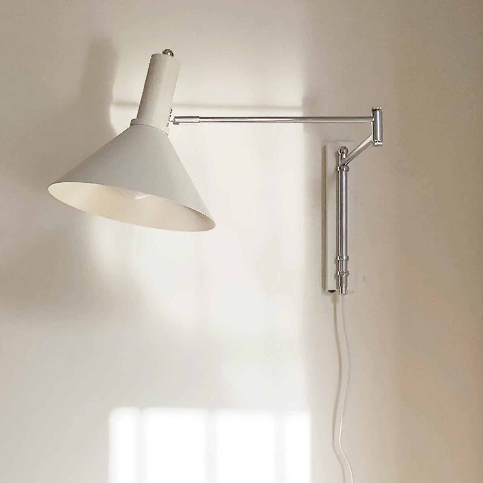 Classic Modern Swing Arm Adjustable Bedside Reading Wall Lamp K580