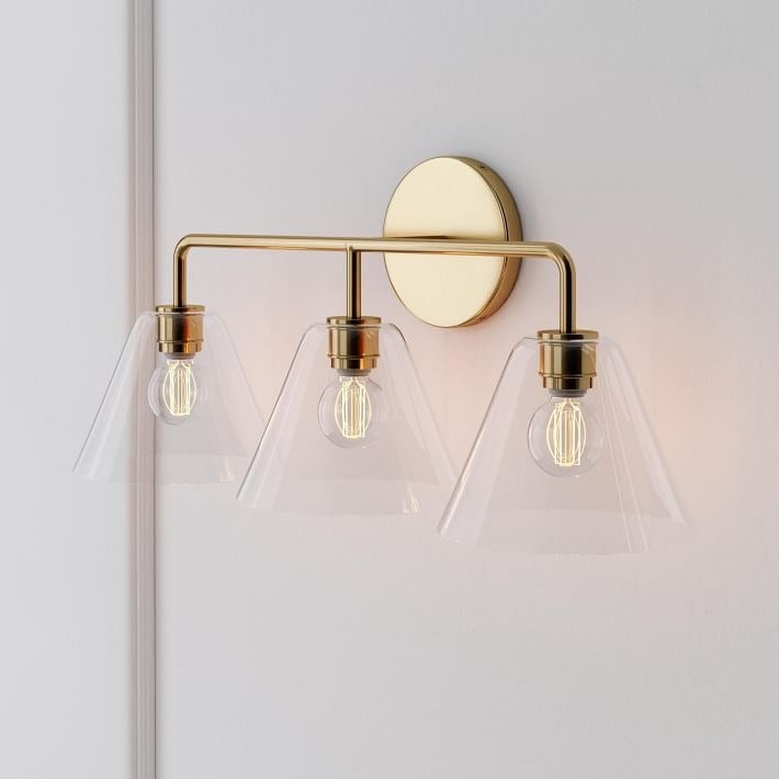 Conica Cone Wall Sconce - 1, 2, 3-Light Modern Glass Lighting K1398