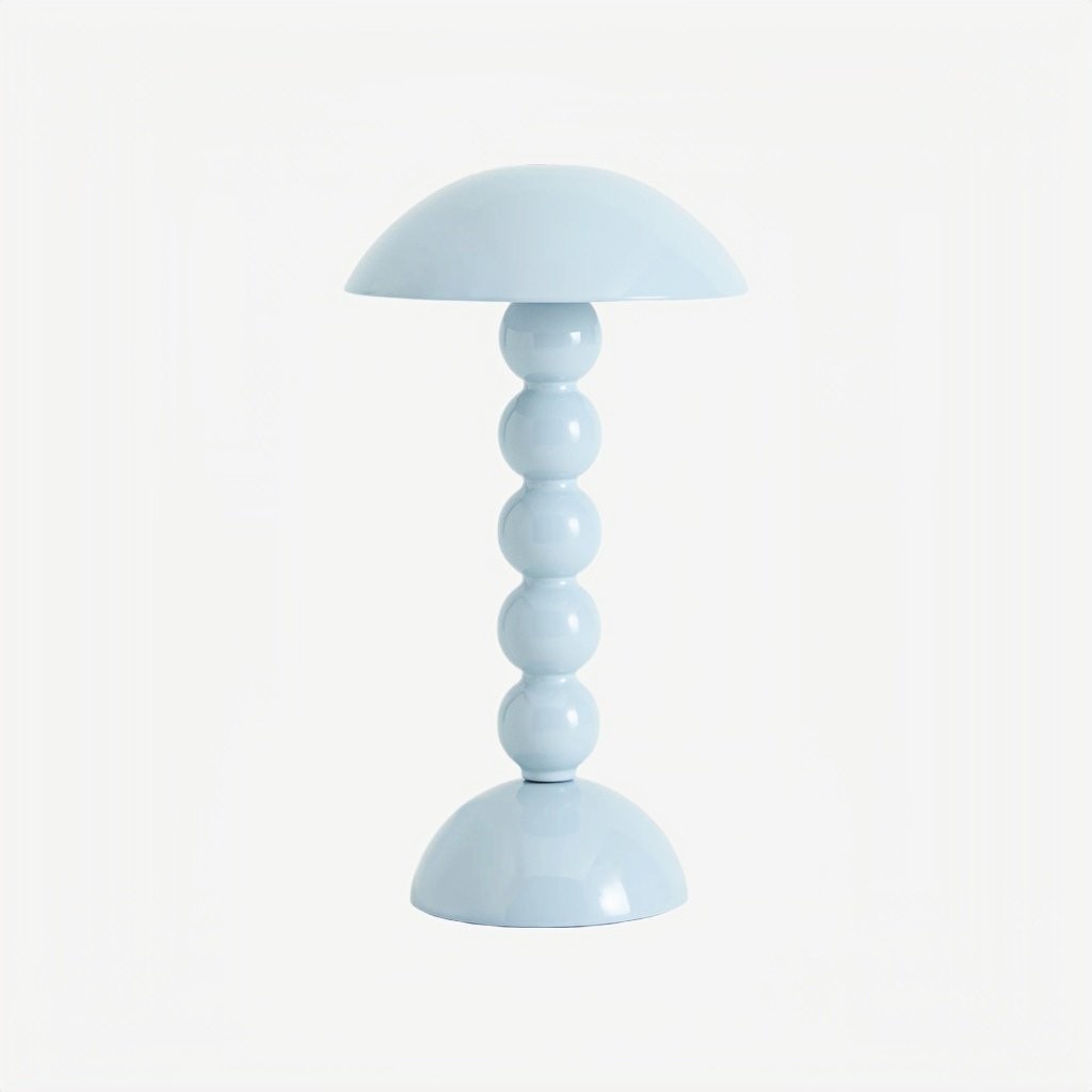 Modo LED Table Lamp - Orb-Stacked Base Mushroom Shade Perfect for Living Room or Bedroom K1669
